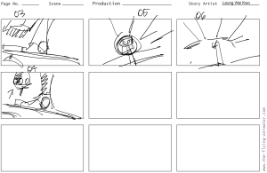 First storyboard draft (2/2)